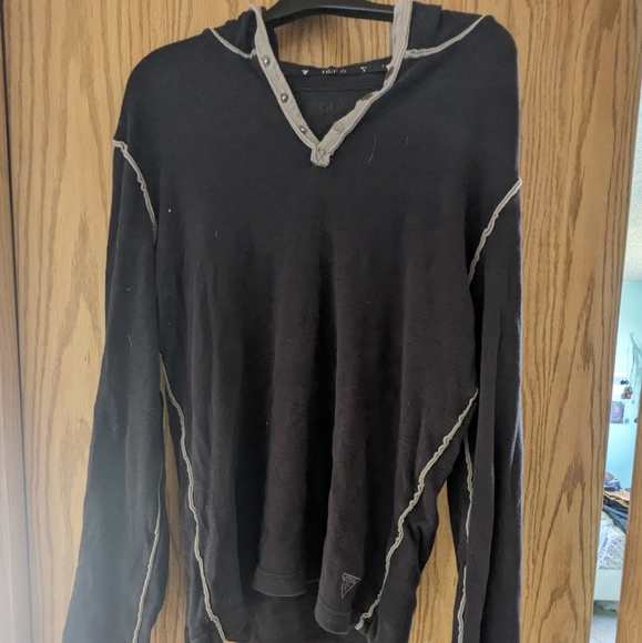 Guess half button hoodie - Picture 3 of 5